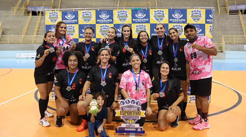 Hand Mossoró - campeão feminino de Handebol