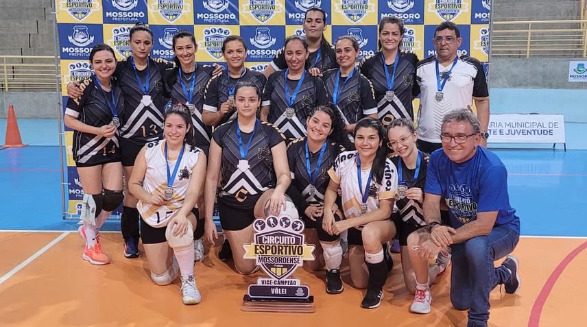 Alpha Vôlei - vice campeão feminino